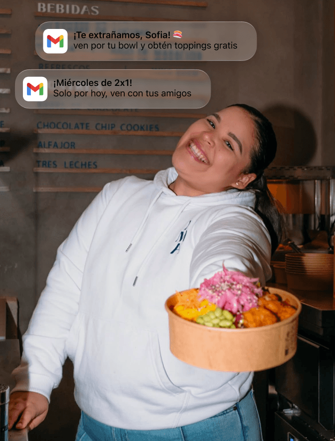 Email marketing automatizado Welcome Back