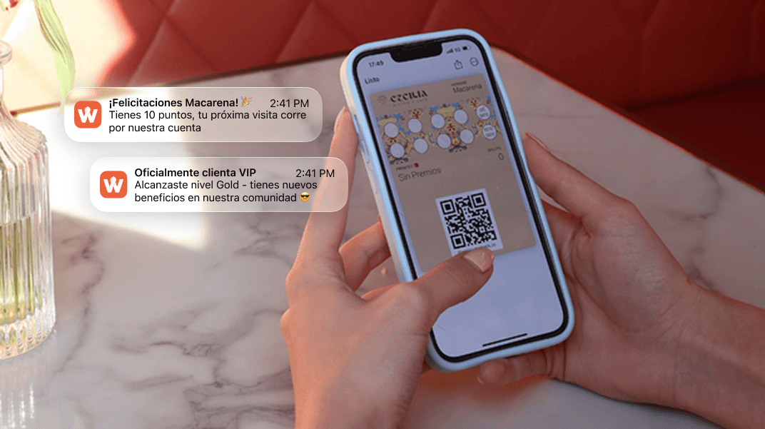 Notificaciones push sin app: Apple Wallet para restaurantes