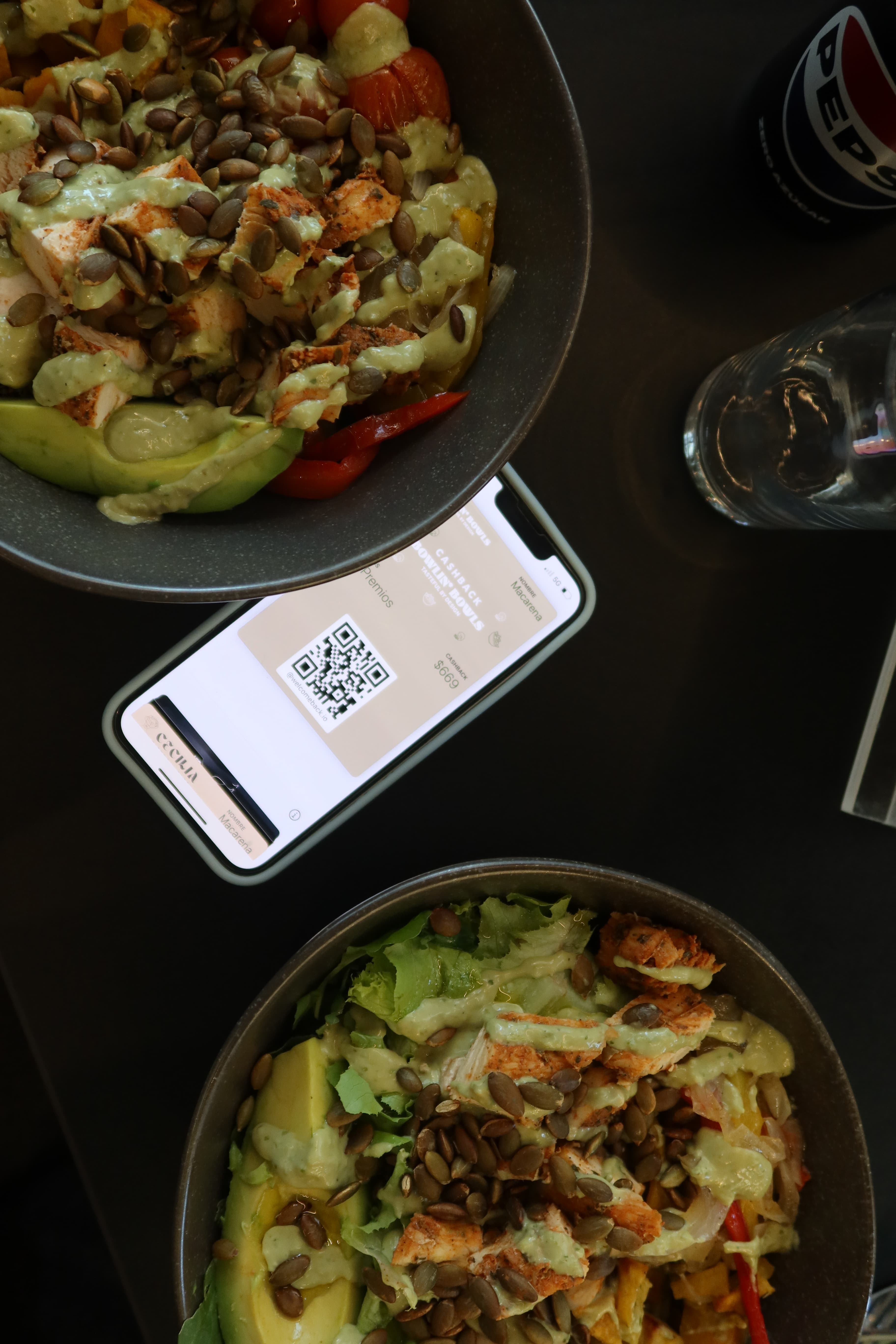 Restaurante quick service con platos frescos